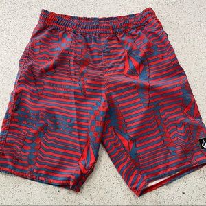 VOLCOM Boys Swim Shorts- Size Small